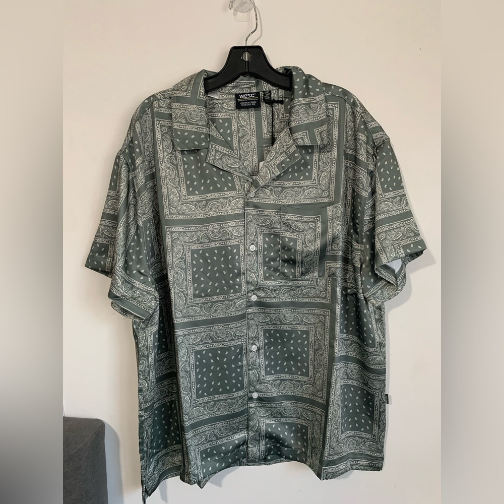 Wesc Camper Bandana Shirts Mens XL Womens XXL